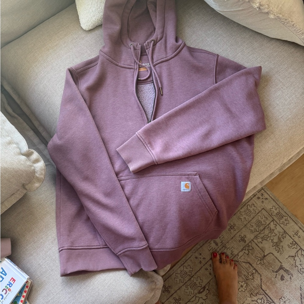 Carhartt quarter zip hoodie